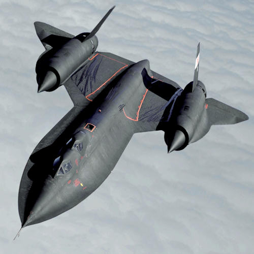Lockheed SR-71 Blackbird - Public domain photo
