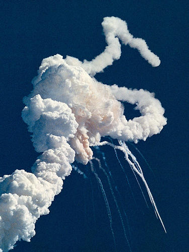 Space Shuttle Challenger explosion 1986 - Public domain